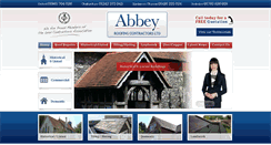 Desktop Screenshot of abbey-roofing.co.uk
